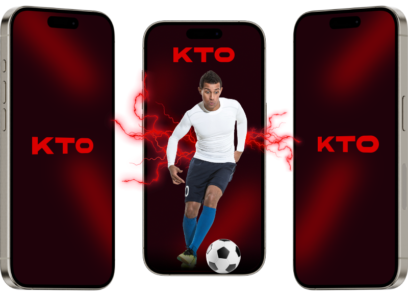 Aplicativo móvel KTO para Android e iOS